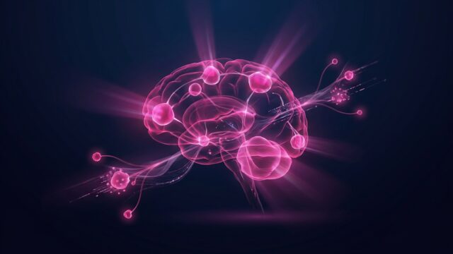 What is AEO and GEO: abstract AI search illustration